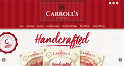 Desktop Screenshot of carrollcuisine.ie